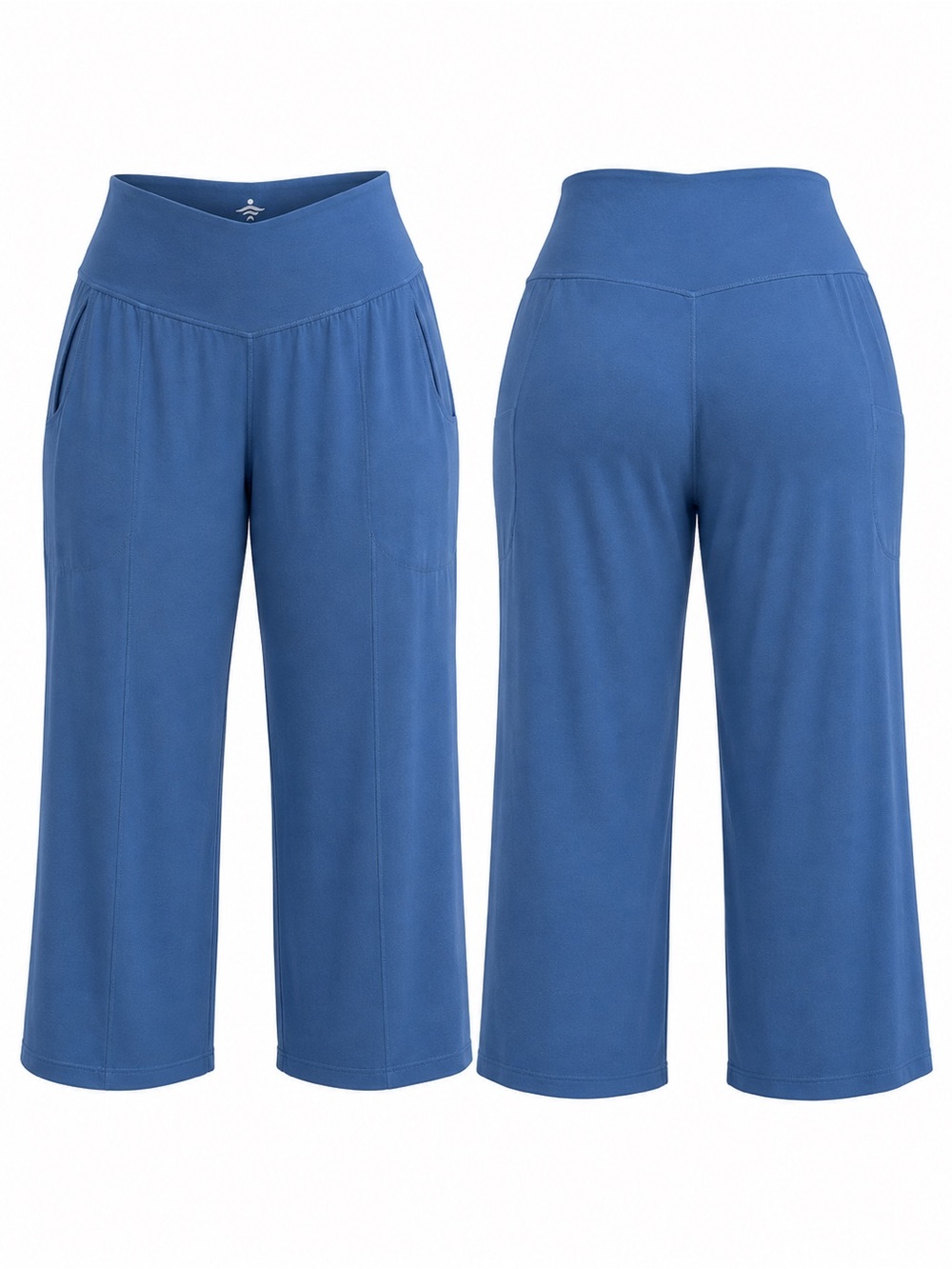 Halara UltraSculpt High Waisted Wide Leg Pants Blue 2X NWT